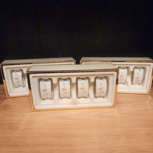 Provencal Garden Vintage Lenox Napkin Rings